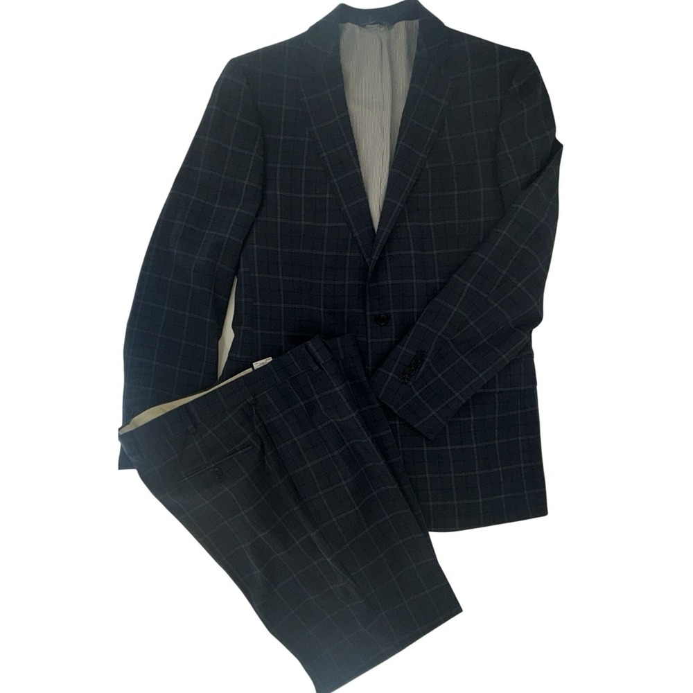 Brooks Brothers Men's Suit 2 Pc‎ Set 40L Explorer Blazer 37x30 Pants Regent Fit